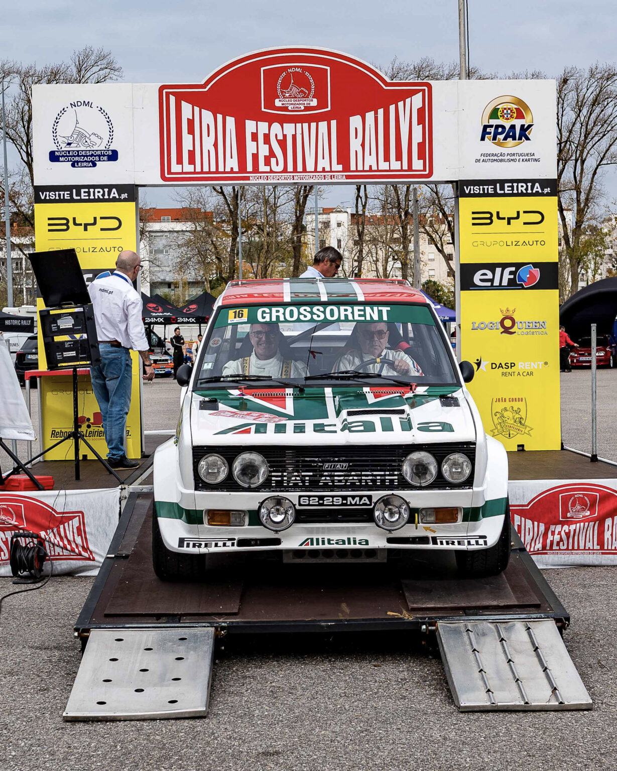 Fiat 131 Abarth de José Grosso