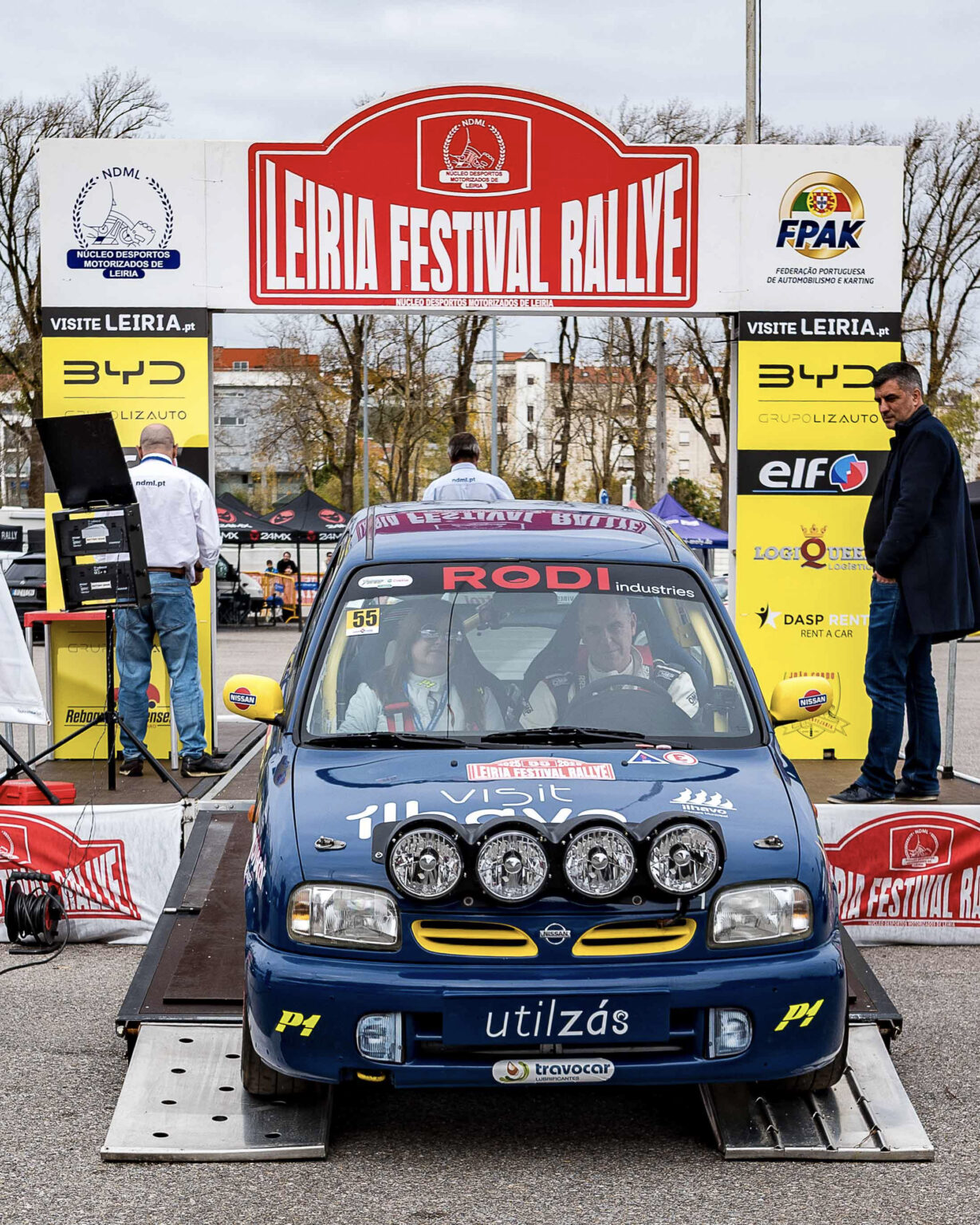 Miguel Paião / Madalena Félix em Nissan Micra 1.3 Super S